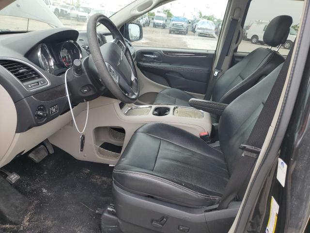 2C4RC1CG7CR288347 - 2012 CHRYSLER TOWN & COU TOURING L BLACK photo 7