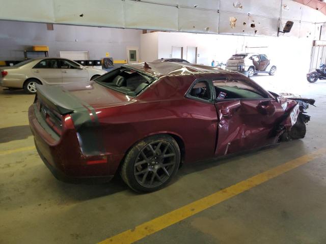 2C3CDZFJ8JH138599 - 2018 DODGE CHALLENGER R/T 392 BURGUNDY photo 3