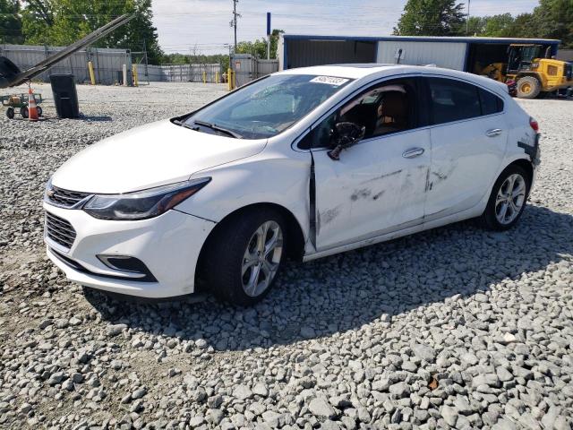 3G1BF6SM9HS556329 - 2017 CHEVROLET CRUZE PREMIER WHITE photo 1