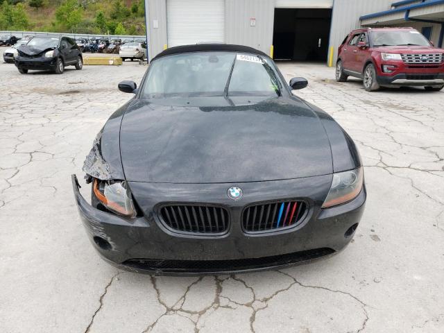 4USBT33524LS48810 - 2004 BMW Z4 2.5 BLACK photo 5