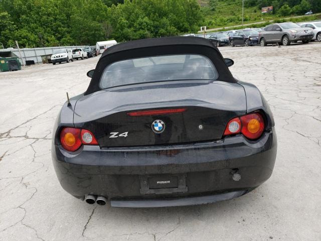 4USBT33524LS48810 - 2004 BMW Z4 2.5 BLACK photo 6