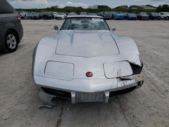 1Z37J5S409250 - 1975 CHEVROLET STINGRAY SILVER photo 5