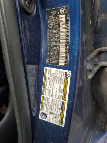 2T1KR32E86C556225 - 2006 TOYOTA COROLLA MA XR BLUE photo 13