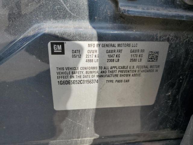 1G6DE5E52C0156374 - 2012 CADILLAC CTS LUXURY COLLECTION 灰色 照片 12