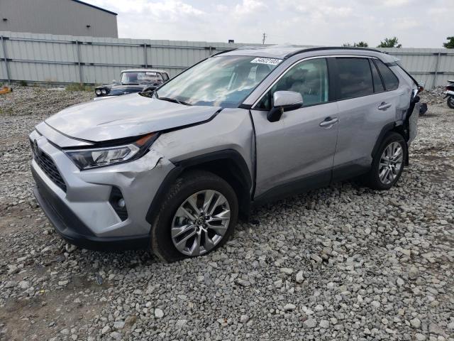 2T3A1RFV7MC239119 - 2021 TOYOTA RAV4 XLE PREMIUM CHARCOAL photo 1