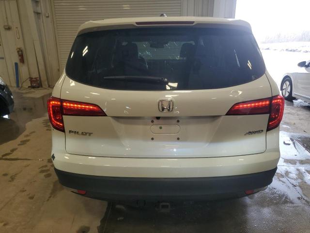 5FNYF6H6XJB032602 - 2018 HONDA PILOT EXL თეთრი ფოტო 6