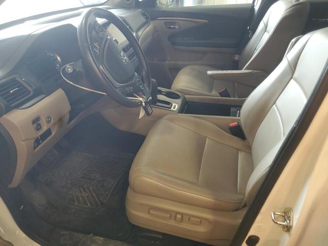 5FNYF6H6XJB032602 - 2018 HONDA PILOT EXL თეთრი ფოტო 7