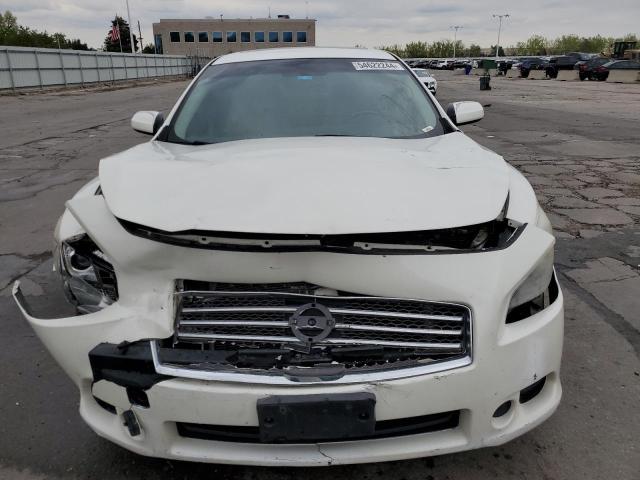 1N4AA51E89C802483 - 2009 NISSAN MAXIMA S WHITE photo 5