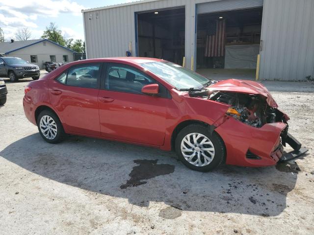 2T1BURHE9JC057936 - 2018 TOYOTA COROLLA L 红色 照片 4