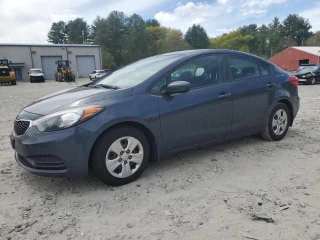 KNAFK4A60G5612384 - 2016 KIA FORTE LX GRAY photo 1