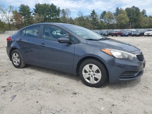 KNAFK4A60G5612384 - 2016 KIA FORTE LX GRAY photo 4