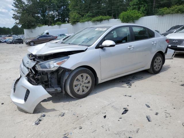 3KPA24AB5KE202266 - 2019 KIA RIO S SILVER photo 1