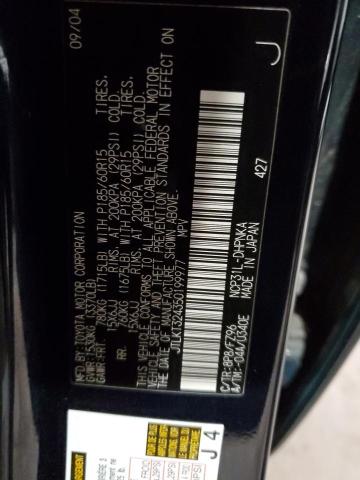 JTLKT324350199977 - 2005 TOYOTA SCION XB 蓝色 照片 13