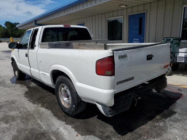 1GTCS19W818197376 - 2001 GMC SONOMA WHITE photo 2