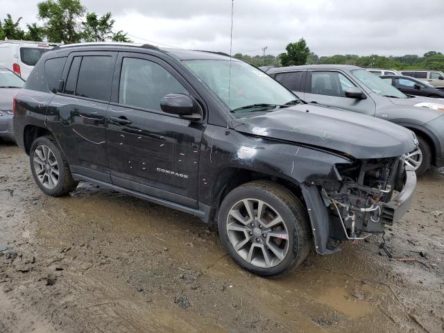 1C4NJCCB5ED653389 - 2014 JEEP COMPASS LIMITED BLACK photo 4