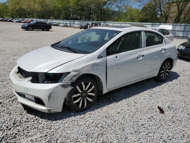 19XFB2F95FE218327 - 2015 HONDA CIVIC EXL 白色 照片 1