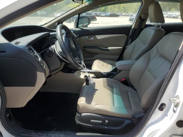 19XFB2F95FE218327 - 2015 HONDA CIVIC EXL 白色 照片 7