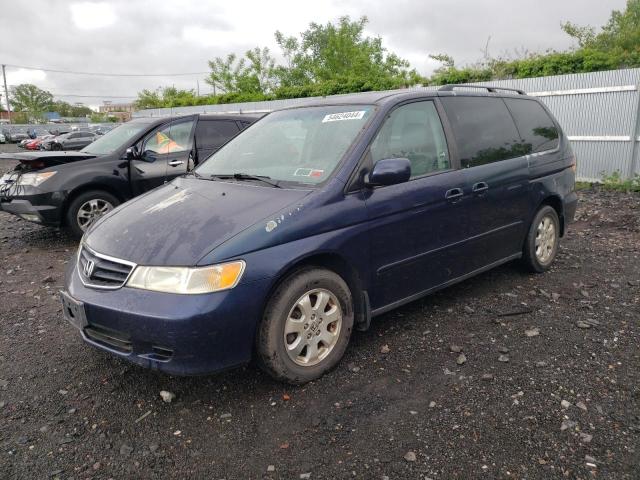 5FNRL18923B108620 - 2003 HONDA ODYSSEY EXL BLUE photo 1