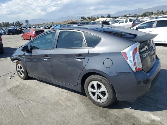 JTDKN3DU3D1728226 - 2013 TOYOTA PRIUS GRAY photo 2