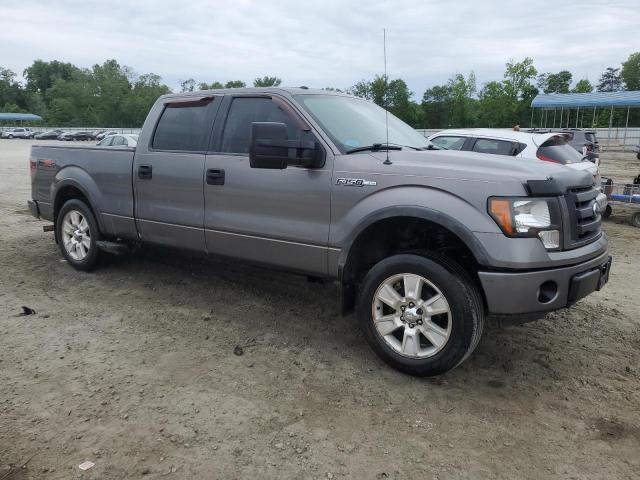 1FTPW14V19FB18416 - 2009 FORD F150 SUPERCREW SILVER photo 4