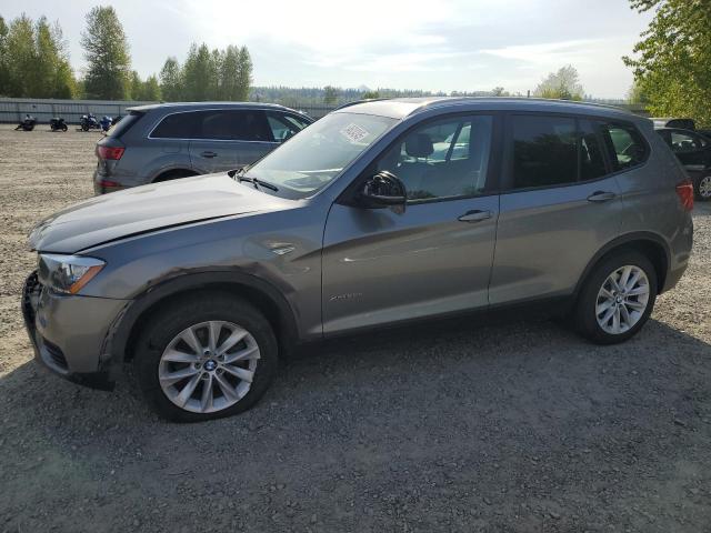 5UXWY3C5XG0N88638 - 2016 BMW X3 XDRIVE28D GRAY photo 1