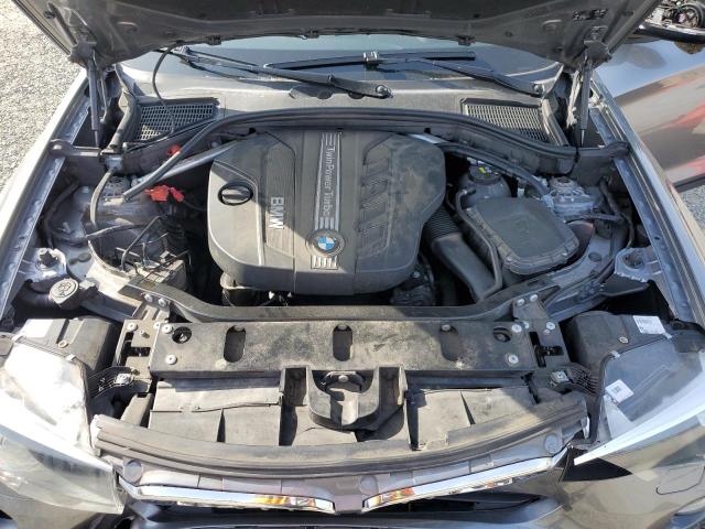 5UXWY3C5XG0N88638 - 2016 BMW X3 XDRIVE28D GRAY photo 11