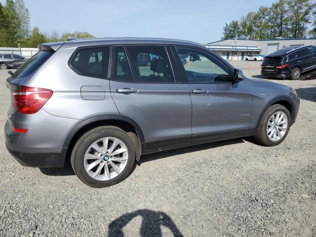 5UXWY3C5XG0N88638 - 2016 BMW X3 XDRIVE28D GRAY photo 3