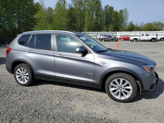 5UXWY3C5XG0N88638 - 2016 BMW X3 XDRIVE28D GRAY photo 4