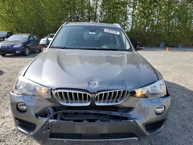 5UXWY3C5XG0N88638 - 2016 BMW X3 XDRIVE28D GRAY photo 5