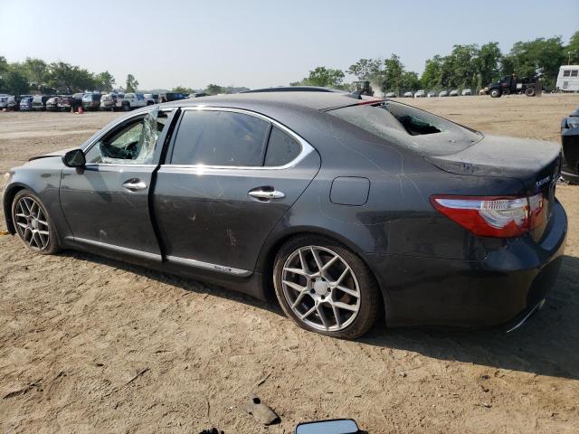 JTHDU46F295009788 - 2009 LEXUS LS 600HL GRAY photo 2