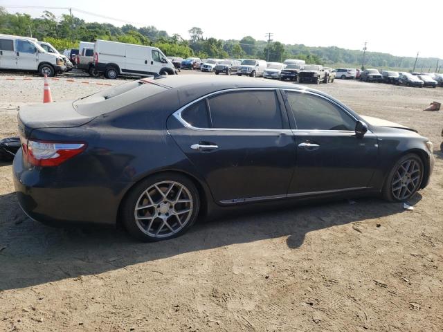 JTHDU46F295009788 - 2009 LEXUS LS 600HL GRAY photo 3