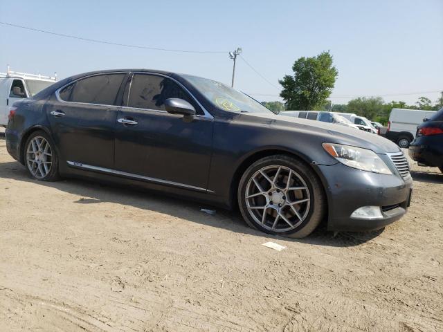 JTHDU46F295009788 - 2009 LEXUS LS 600HL GRAY photo 4