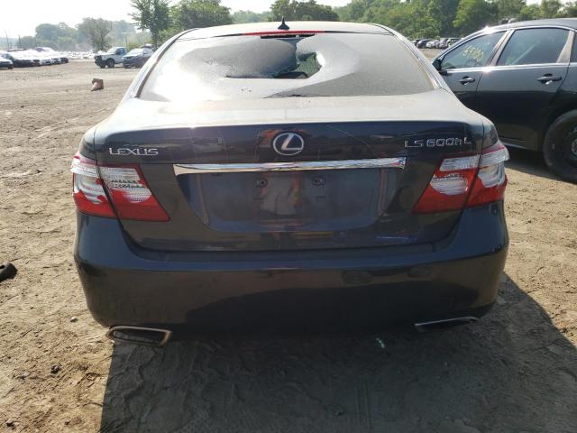 JTHDU46F295009788 - 2009 LEXUS LS 600HL GRAY photo 6