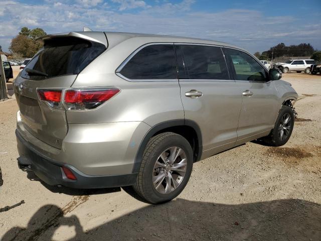 5TDZKRFH6FS103870 - 2015 TOYOTA HIGHLANDER LE GOLD photo 3