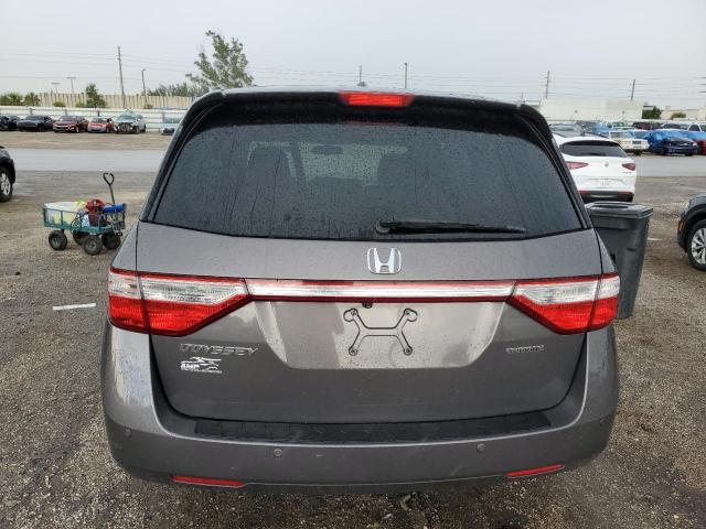 5FNRL5H93DB089293 - 2013 HONDA ODYSSEY TOURING GRAY photo 6