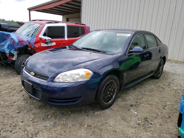 2G1WD5EM4A1254932 - 2010 CHEVROLET IMPALA POLICE BLUE photo 1