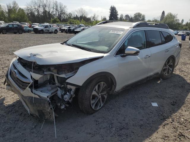 4S4BTGPD1L3146097 - 2020 SUBARU OUTBACK TOURING LDL WHITE photo 1