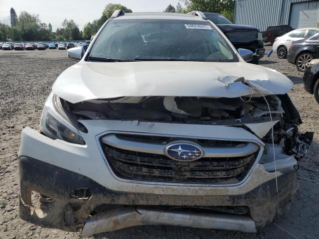 4S4BTGPD1L3146097 - 2020 SUBARU OUTBACK TOURING LDL WHITE photo 5