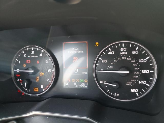 4S4BTGPD1L3146097 - 2020 SUBARU OUTBACK TOURING LDL WHITE photo 9