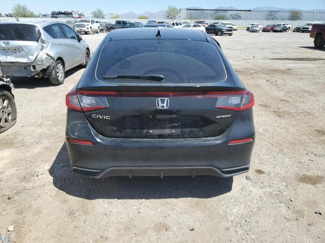 19XFL2H85NE005197 - 2022 HONDA CIVIC SPORT BLACK photo 6