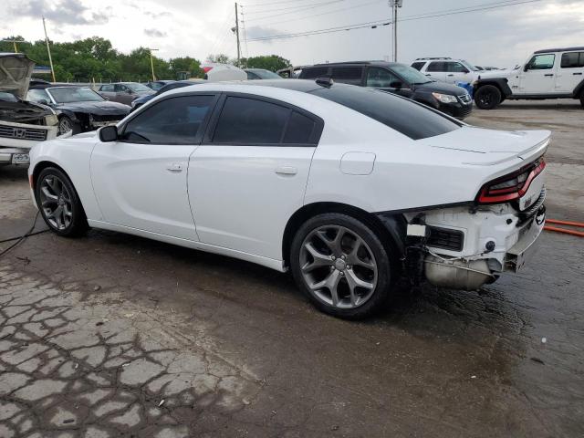 2C3CDXHG7FH900057 - 2015 DODGE CHARGER SXT WHITE photo 2