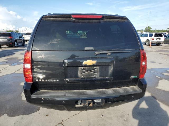 1GNSCJE06CR134856 - 2012 CHEVROLET SUBURBAN C1500 LT BLACK photo 6