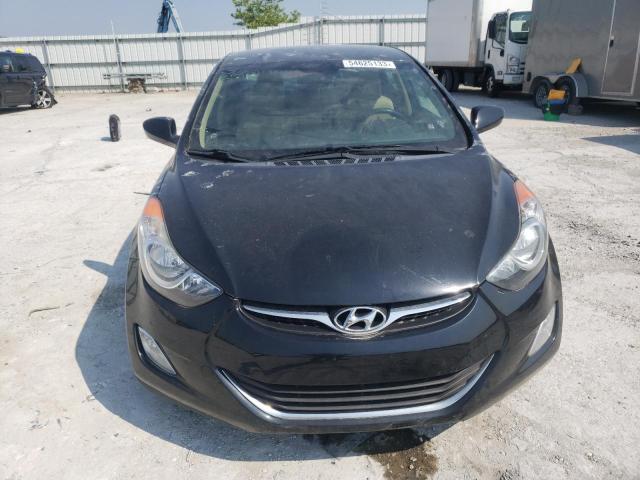 5NPDH4AE1DH374668 - 2013 HYUNDAI ELANTRA GLS BLACK photo 5