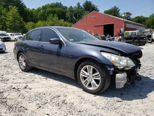 JN1CV6AR6BM353338 - 2011 INFINITI G37 BLUE photo 4