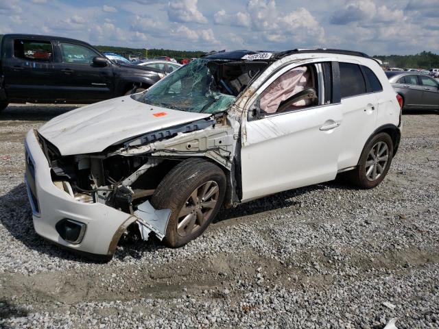 4A4AP5AU7DE018205 - 2013 MITSUBISHI OUTLANDER LE WHITE photo 1