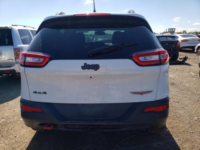 1C4PJMBS8FW544348 - 2015 JEEP CHEROKEE TRAILHAWK WHITE photo 6