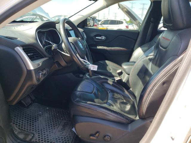 1C4PJMBS8FW544348 - 2015 JEEP CHEROKEE TRAILHAWK WHITE photo 7