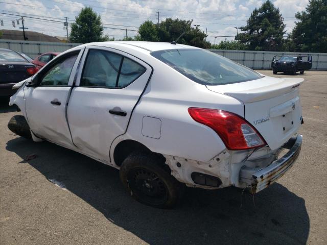 3N1CN7AP7GL899961 - 2016 NISSAN VERSA S WHITE photo 2