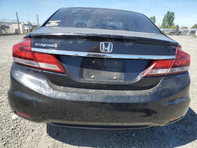 19XFB2F50EE227836 - 2014 HONDA CIVIC LX BLACK photo 6