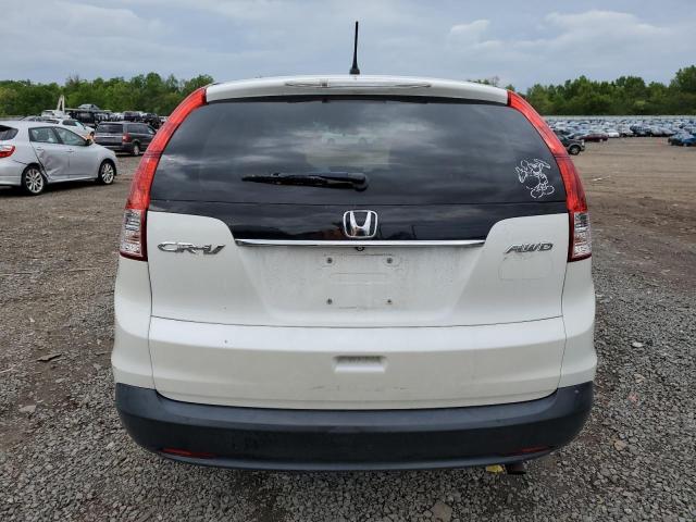 5J6RM4H56DL081779 - 2013 HONDA CR-V EX WHITE photo 6